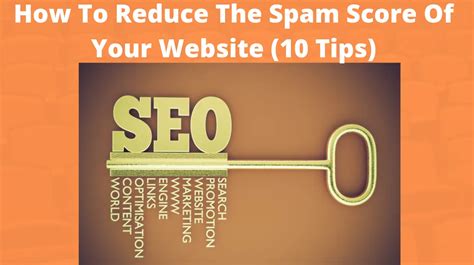 How to Reduce Spam Score of Website